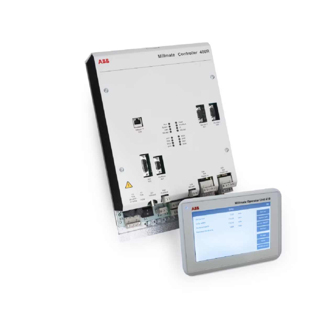 Strip Width and Positioning System